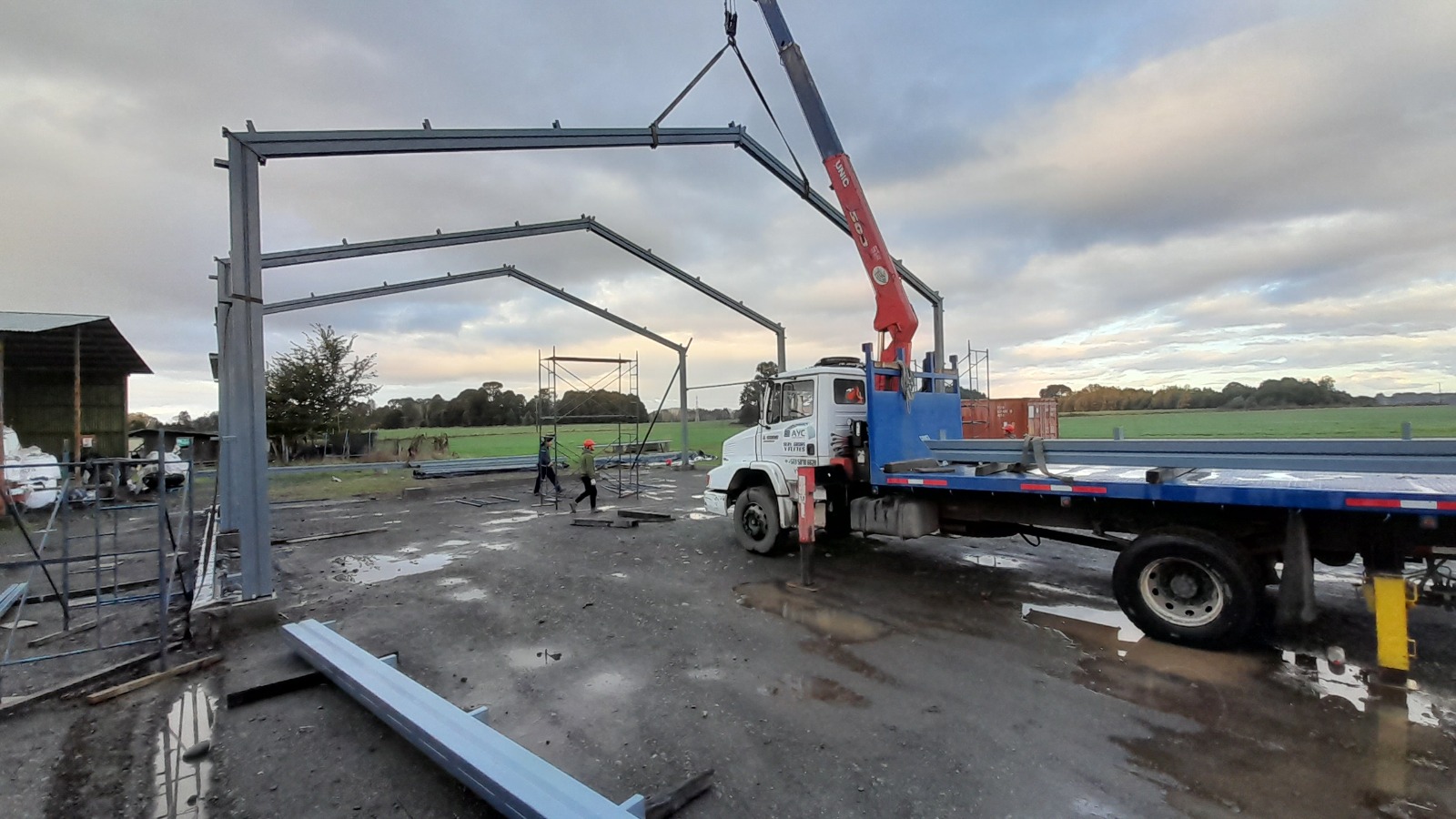 Soluciones modulares para galpones